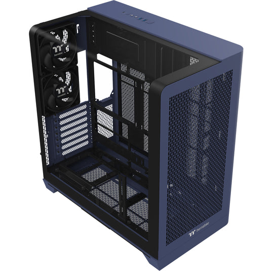 Thermaltake view 390 air future dusk midi tower behuizing (paars | 2x usb-a | 1x usb-c | tempered glass)