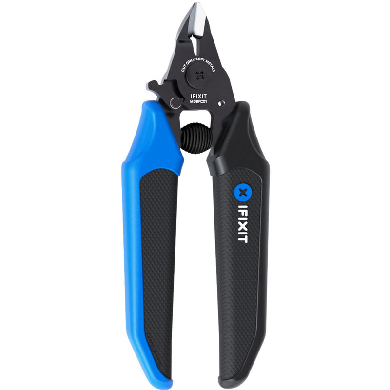 Load image into Gallery viewer, Ifixit mandible flush cutters kniptang (zwart blauw)
