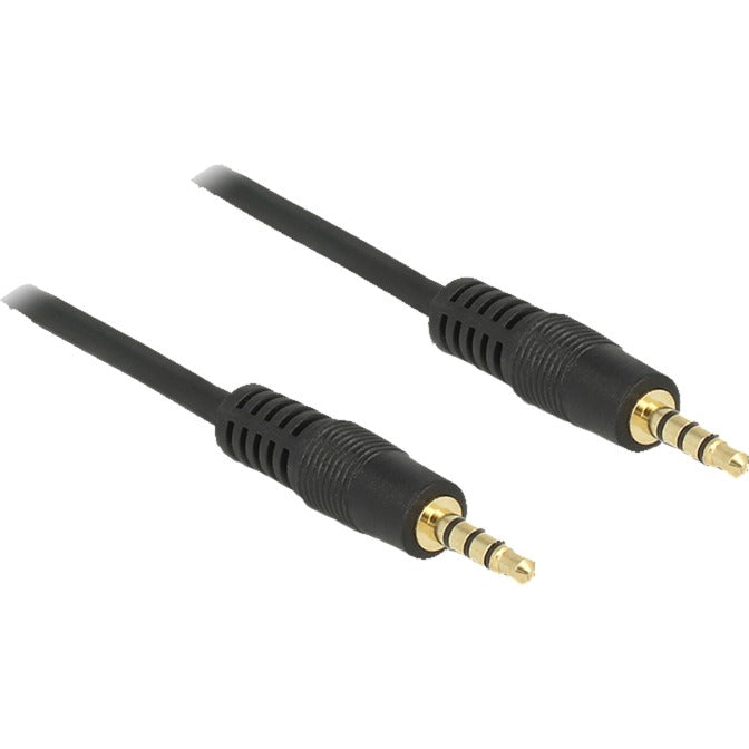 Load image into Gallery viewer, Delock 3,5 mm male > 3.5 mm male kabel (zwart, 1 meter)
