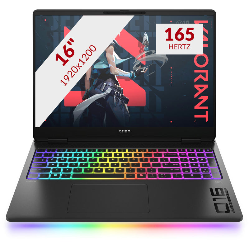 Load image into Gallery viewer, Omen max gaming laptop 16-ak0022nd (be6z8ea) 16 copilot+ gaming laptop (zwart | ryzen al 7 350 | rtx 5070 | 32 gb | 1 tb ssd | 165 hz)
