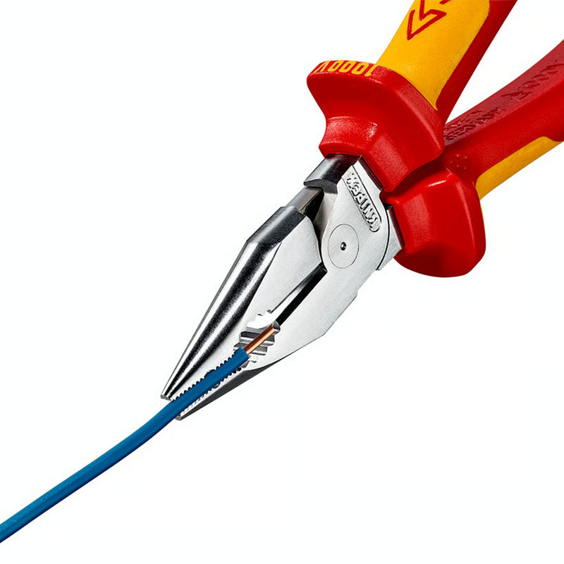 Load image into Gallery viewer, Knipex spitse kombitang combinatietang (rood geel)
