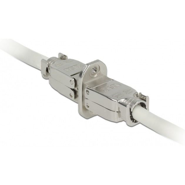 Load image into Gallery viewer, Delock koppeling voor netwerkkabel cat.6a stp (zilver)
