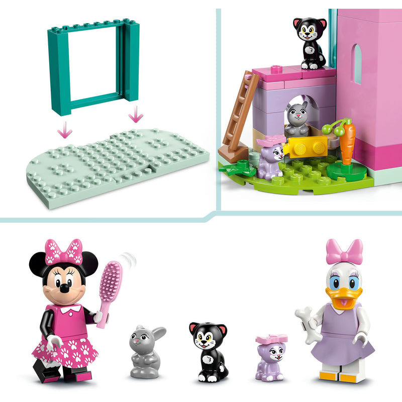 Load image into Gallery viewer, Lego disney mickey and friends - minnie's huisdierenhotel constructiespeelgoed (43274)
