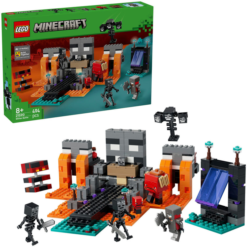 Load image into Gallery viewer, Lego minecraft 21590 de wither-strijd
