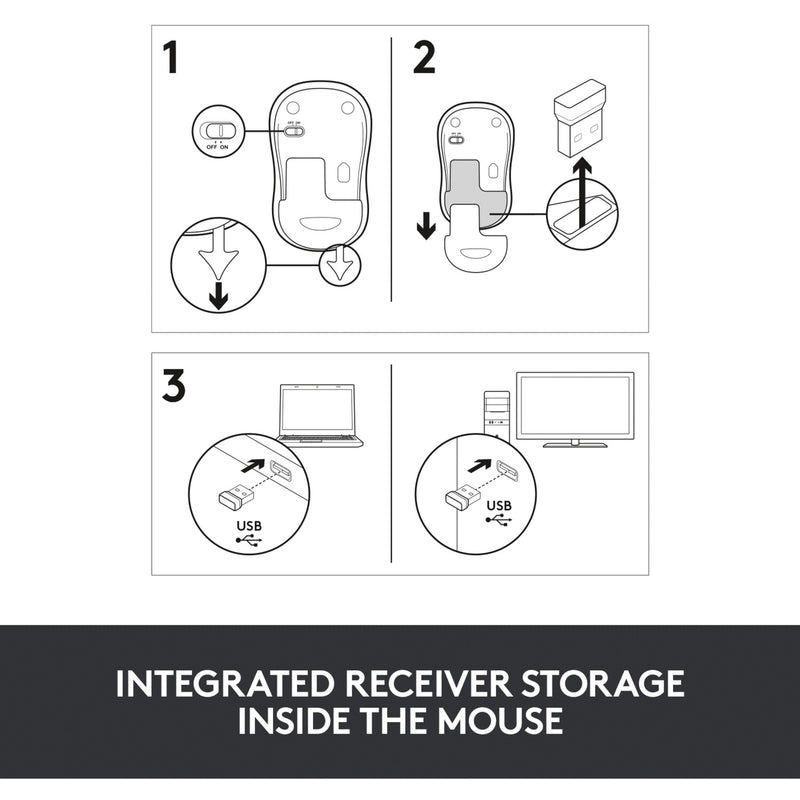 Chargez l'image dans la visionneuse de la galerie, Logitech wireless mouse m185 (rood, retail)
