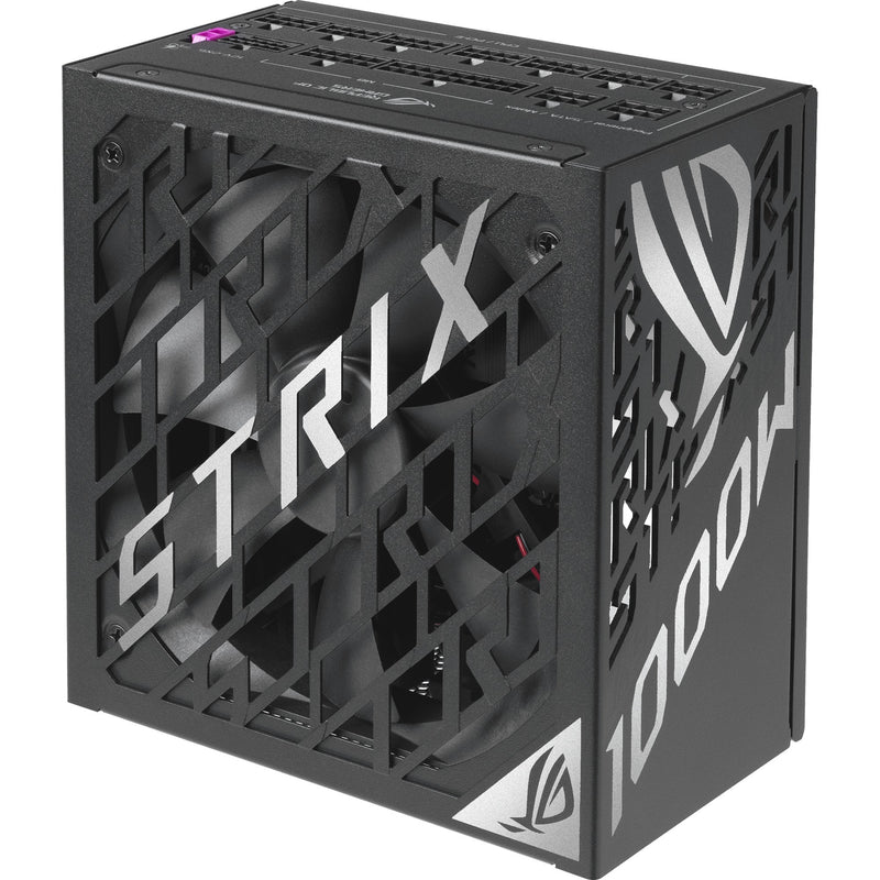 Afbeelding laden in galerijviewer, Asus rog strix platinum modulaire 1000 watt voeding (zwart, 1x 12v-2x6, 4x pcie)
