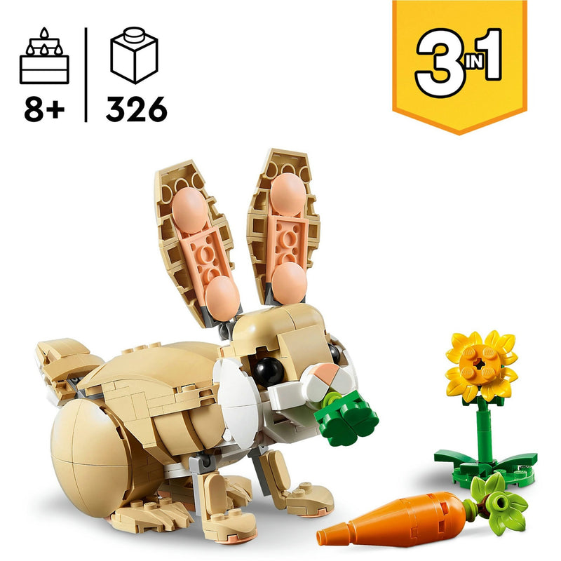Load image into Gallery viewer, Lego creator 31162 3in1 lief konijn

