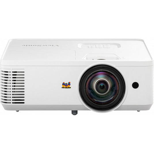 Viewsonic ps502w wxga short throw dlp-projector (wit, 4000 ansi lumen, voor zakelijk gebruik en onderwijs)