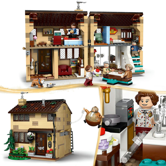 Lego harry potter ligusterlaan: bezoek van tante margot bouwpakket - 76451