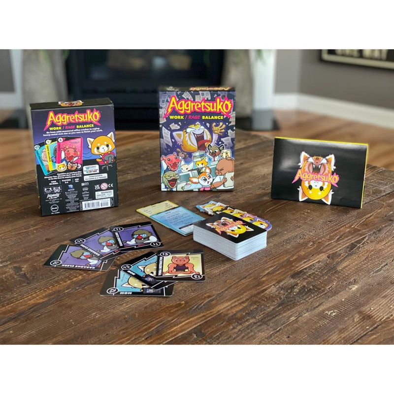 Load image into Gallery viewer, European player network aggretsuko: work rage balance kaartspel (engels, 3 - 6 spelers, 30 minuten, vanaf 10 jaar)
