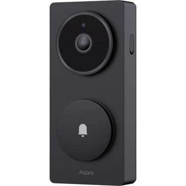 Aqara slimme video deurbel g410 select (zwart, wifi, bluetooth, zigbee, matter)