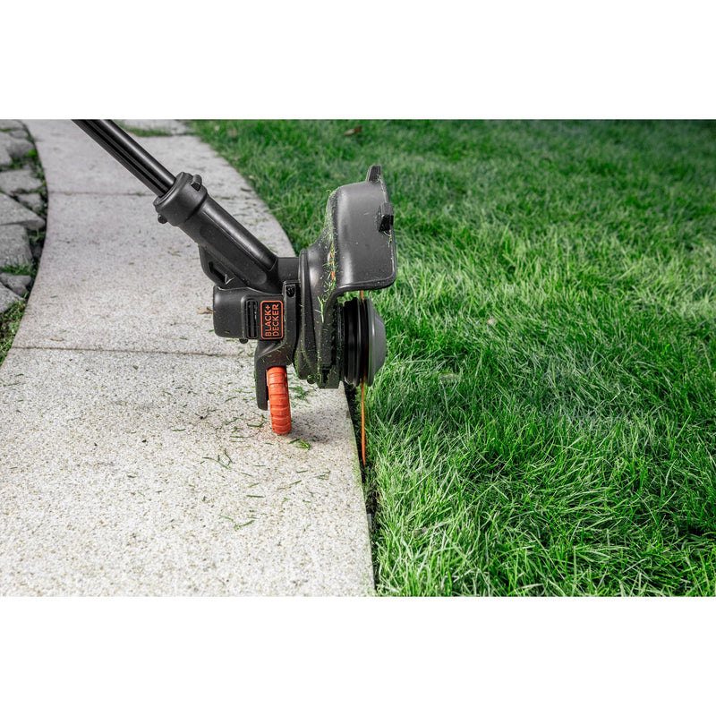Load image into Gallery viewer, Black+decker 18v afs grastrimmer met accu (zwart oranje, 28 cm accu inbegrepen)
