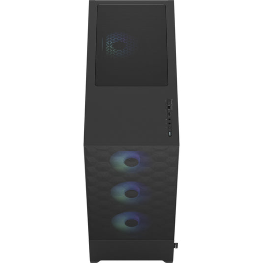 Fractal design pop xl air rgb big tower behuizing (zwart | 2x usb-a | rgb | tempered glass)