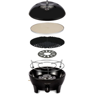 Cadac glamp chef 40 gasbarbecue (zwart, ø 40cm)