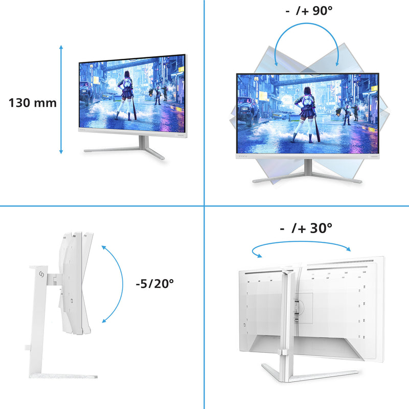 ギャラリービューアに画像をロードする, Philips evnia 27m2n5201p 27 gaming monitor (wit, 2x hdmi, 1x displayport, 260 hz (oc))
