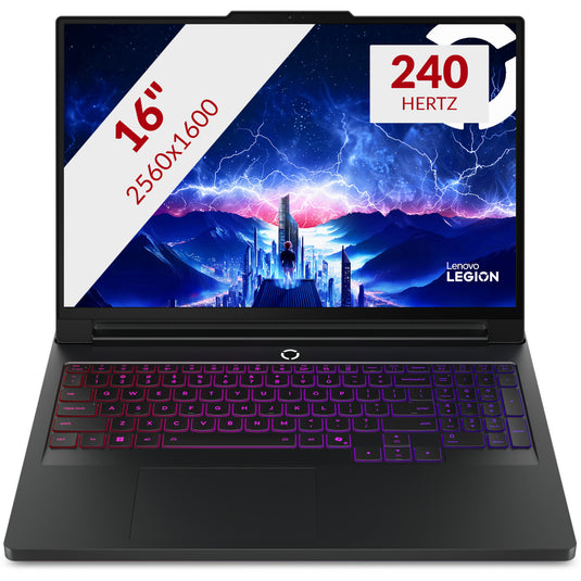 Lenovo legion pro 7 16iax10h (83f5003qmh) 16 copilot+ gaming laptop (zwart | core ultra 9 275hx | rtx 5080 | 32 gb | 1 tb ssd)