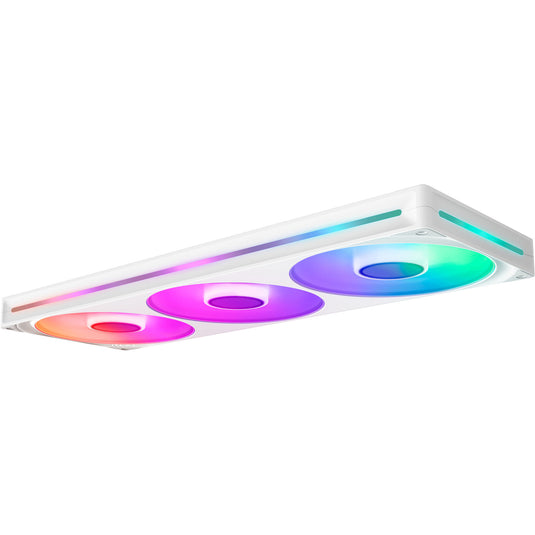 Nzxt f420 rgb core case fans (wit, 3 stuks, 420 x 140 x 26 mm)