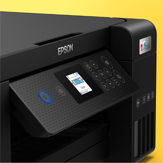 Epson ecotank et-2850 a4 multifunctionele wi-fi-printer met inkttank all-in-one inkjetprinter (zwart, scannen, kopiëren, wi-fi, inclusief tot 3 jaar inkt)