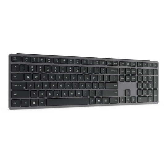 Lenovo 700 modern multi-device wireless keyboard-us euro103p desktopset (grijs, 100%, 2.4 ghz, bluetooth)
