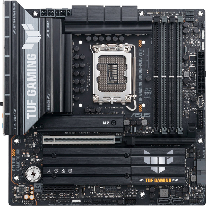 Load image into Gallery viewer, Asus tuf gaming b860m-plus wifi socket 1851 moederbord (2.5 gb-lan, wi-fi 7, bt, sound, µatx)
