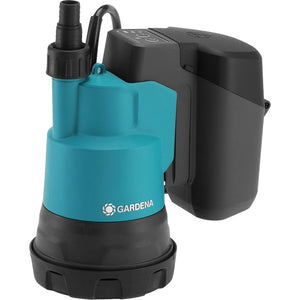 Gardena accu dompelpomp 2000 2 clear 18v p4a solo dompel- en drukpompen (14600-55, accu niet inbegrepen)
