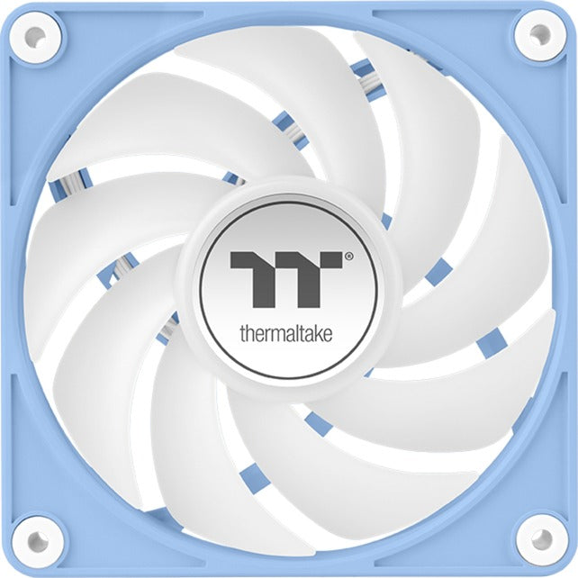 Load image into Gallery viewer, Thermaltake ct120 ex argb sync pc cooling fan hydrangea blue (3-fan pack) case fans (lichtblauw, 3 stuks, 120 x 120 x 25 mm, pwm)

