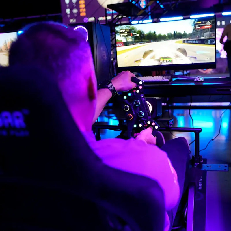 Afbeelding laden in galerijviewer, Lorgar advanced raf1 racing simulator (zwart)

