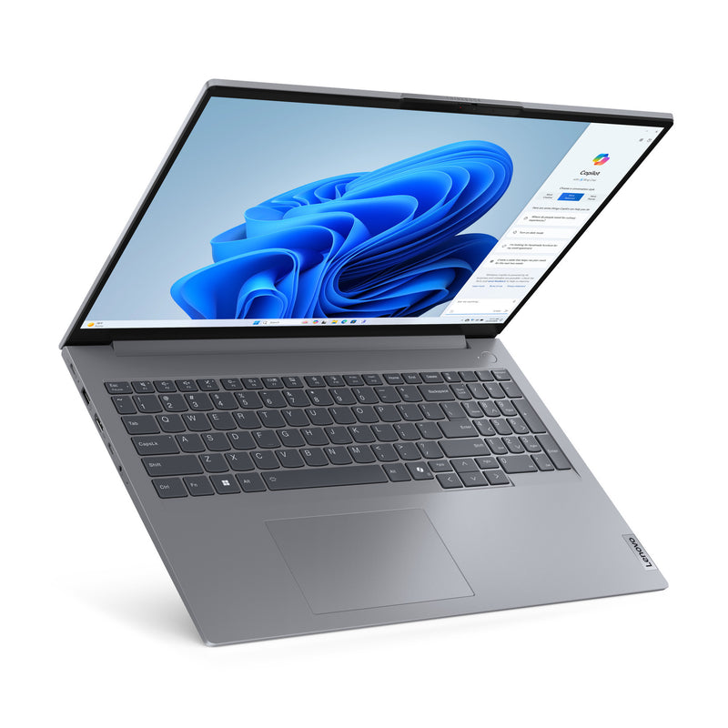 Afbeelding laden in galerijviewer, Lenovo thinkbook 16 g7 arp (21mw00ckmh) 16 laptop (grijs | ryzen 5 7535hs | radeon 660m | 16 gb | 512 gb ssd)
