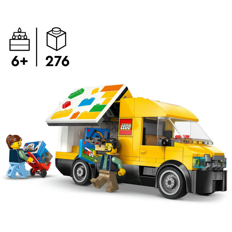 Load image into Gallery viewer, Lego city 60500 de bestelwagen

