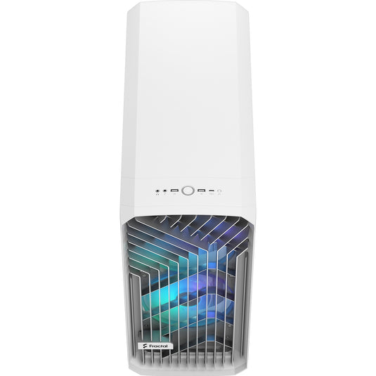 Fractal design torrent white rgb tg clear tint midi tower behuizing (wit | 2x usb-a | 1x usb-c | rgb | window)