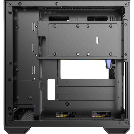 Antec cx60m argb mini tower behuizing (zwart | 3x usb-a | rgb | tempered glass)