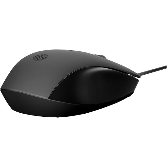 Hp 150 muis met kabel (zwart, 1600 dpi)