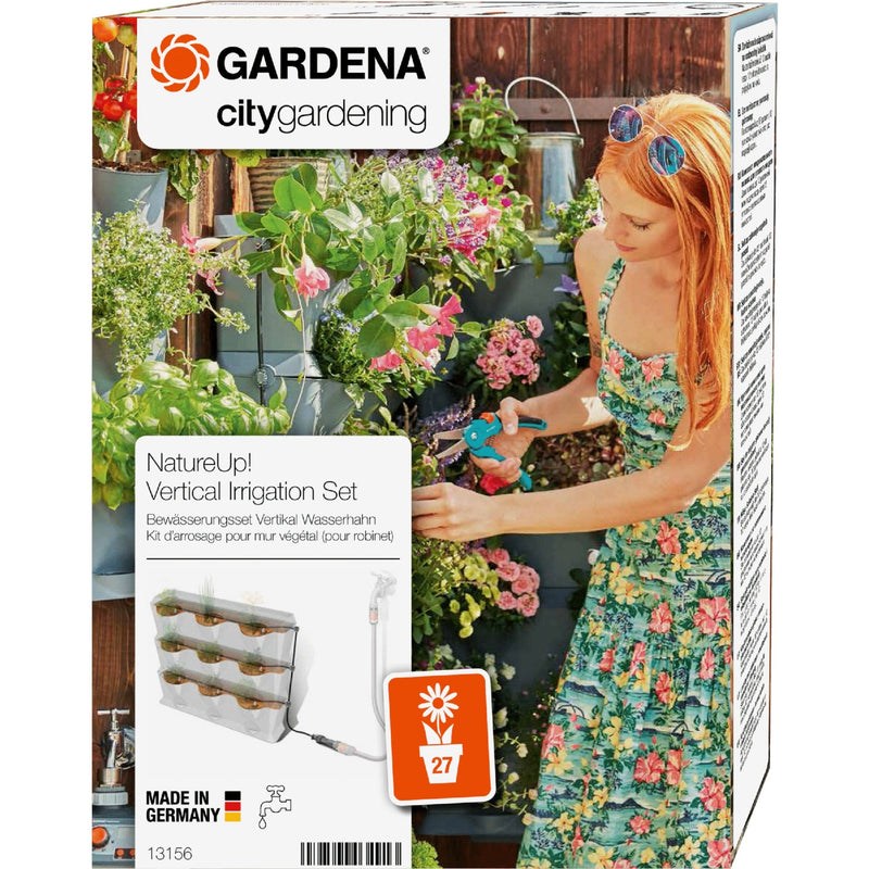 Afbeelding laden in galerijviewer, Gardena natureup! bewateringsset verticaal waterkraan druppelsysteem (13156-20)
