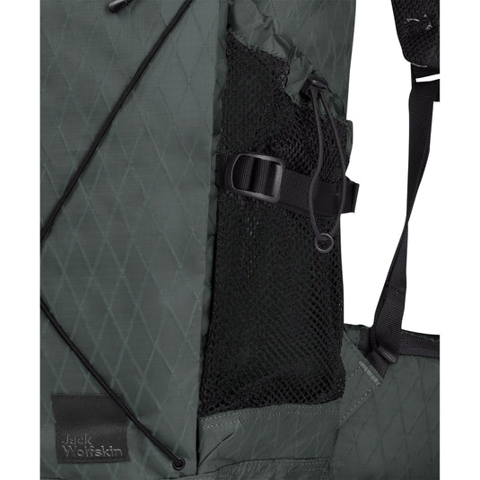 Jack wolfskin wandermood rolltop 30 rugzak (donkergroen, 30.0 liter)