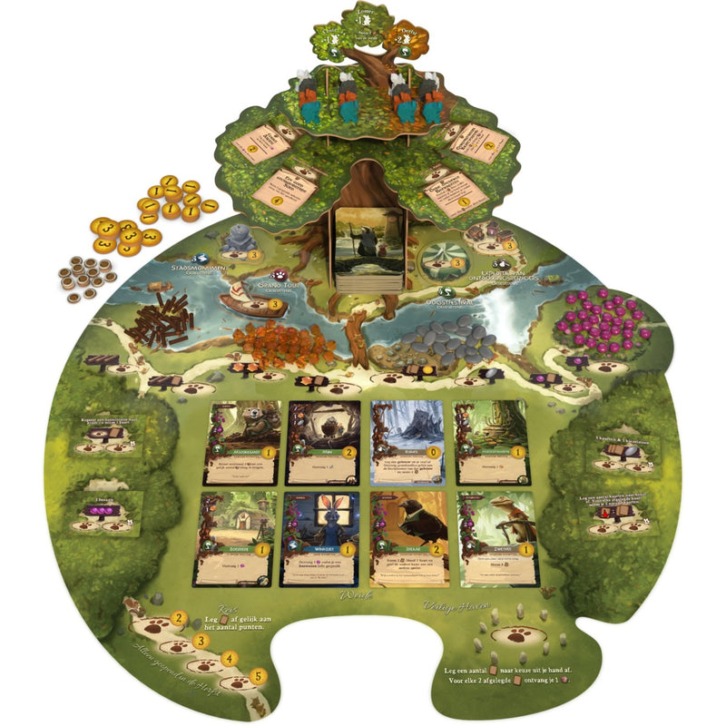 Load image into Gallery viewer, White goblin games everdell bordspel (nederlands, 1 - 4 spelers, 40 minuten, vanaf 10 jaar)
