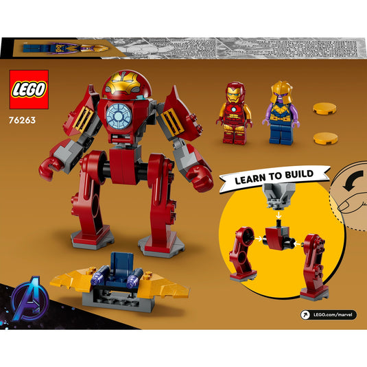 Lego marvel - iron man hulkbuster vs. thanos constructiespeelgoed (76263)