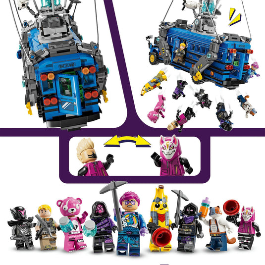 Lego fortnite 77073 battle bus
