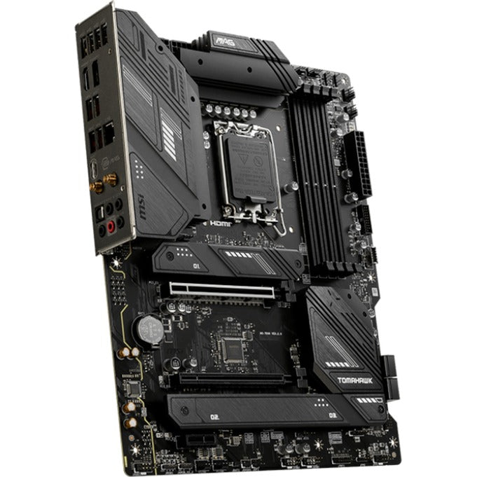 Afbeelding laden in galerijviewer, Msi mag b760 tomahawk wifi socket 1700 moederbord (zwart, raid, 2.5 gb-lan, wi-fi 6e, bt, sound, atx)
