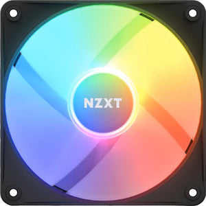 Nzxt f120 rgb core case fan (zwart, 120 x 120 x 26 mm, pwm, zonder controller)