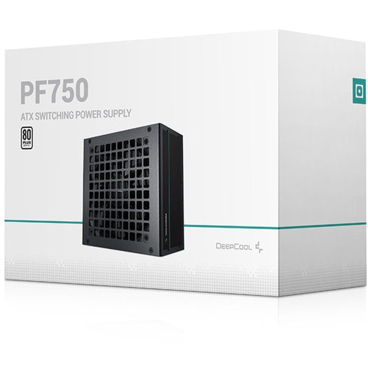 Deepcool pf750 750 watt voeding (zwart, 2x pcie)