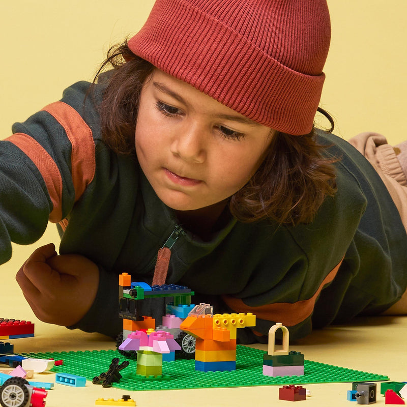 ギャラリービューアに画像をロードする, Lego classic 11023 bouwplaat groen
