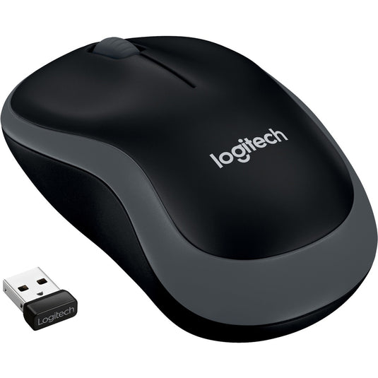 Logitech wireless mouse m185 (grijs, retail)