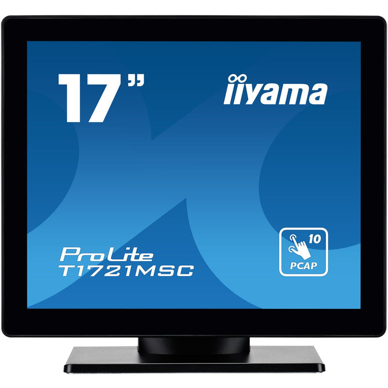 Load image into Gallery viewer, Iiyama prolite t1721msc-b2 17 touchscreen monitor (zwart, hdmi, vga, usb-a)
