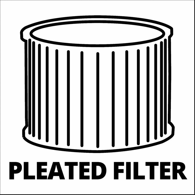 Load image into Gallery viewer, Einhell te-vc 2340 sacl nat- en droogzuiger (bourgondisch rood roestvrij staal)
