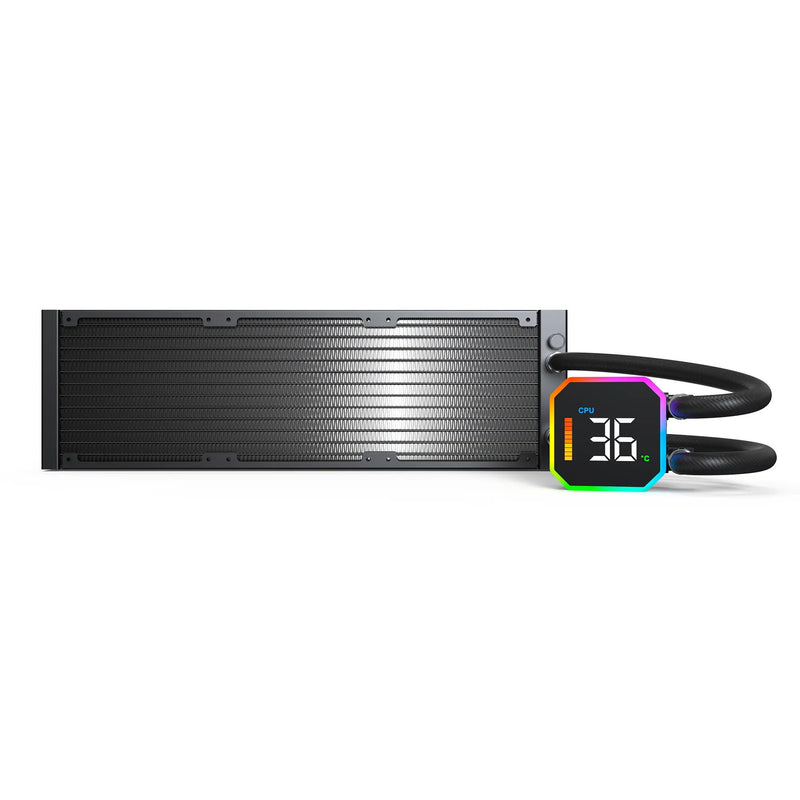 Load image into Gallery viewer, Montech hyperflow digital 360 waterkoeling (zwart)
