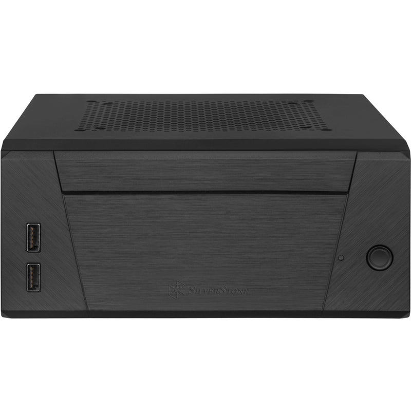 Laden Sie das Bild in Galerie -Viewer, Silverstone sst-ml10b htpc behuizing (zwart | 2x usb-a)
