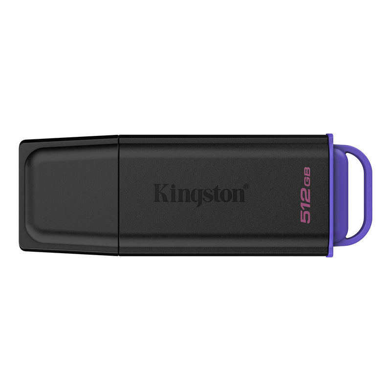 Cargue la imagen en el visor de la galería, Kingston datatraveler exodia 512 gb usb-stick (zwart lila, usb-a 3.2 gen 1 (5 gbit s))
