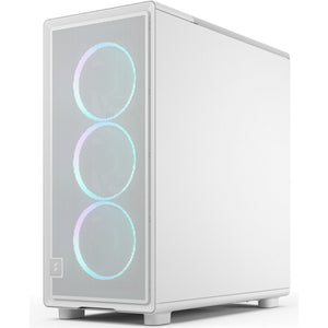 Fractal design epoch rgb midi tower behuizing (wit | 2x usb-a | 1x usb-c | rgb | tempered glass)
