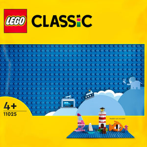 Lego classic blauwe bouwplaat 32x32 bouwbord 11025 blokken