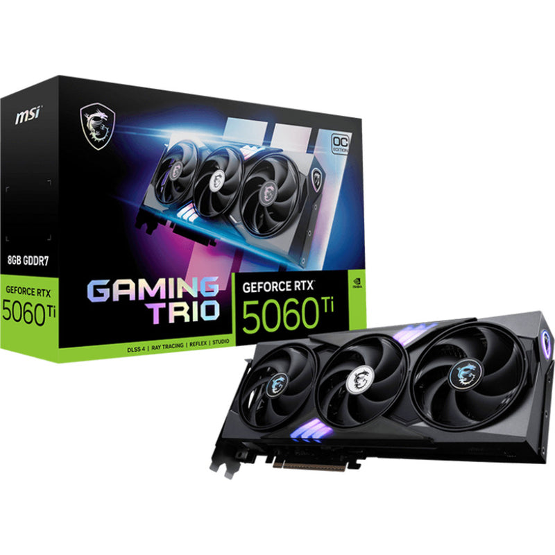 ギャラリービューアに画像をロードする, Msi geforce rtx 5060 ti 8g gaming trio oc grafische kaart (3x displayport, 1x hdmi)
